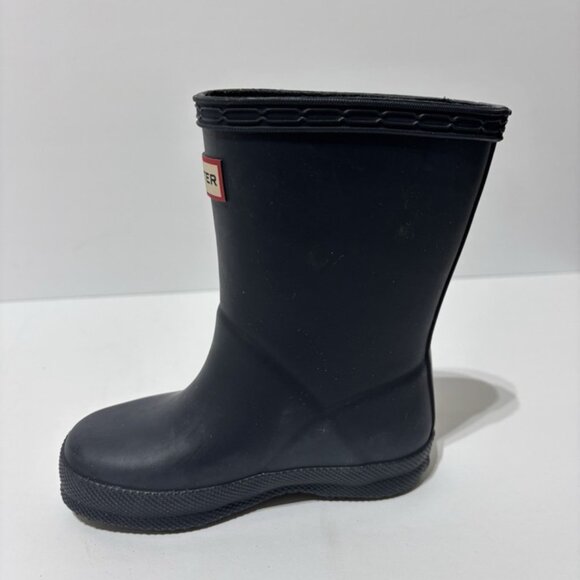 Hunter Toddlers’ First Classic Rain Boots Navy, Boys’ Size 6 M - Picture 2 of 5